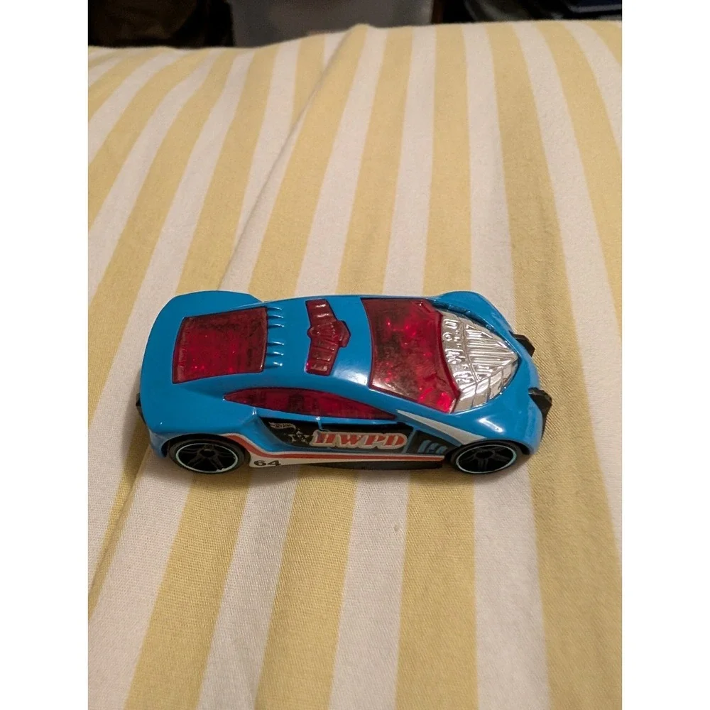 2015 HOT WHEELS SPEED TRAP #64 BLUE 1:64 DIECAST 2 5/8